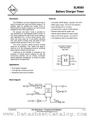ELM380SM datasheet pdf ELM Electronics