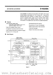 S-4525BA datasheet pdf Epson Company