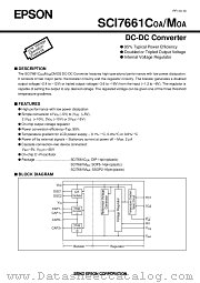 SCI7661M0A datasheet pdf Epson Company