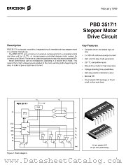 PBD3517_1SOS datasheet pdf Ericsson Microelectronics