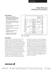PBL3764_6QNT datasheet pdf Ericsson Microelectronics