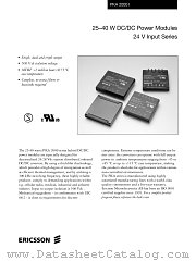 PKA2325PI datasheet pdf Ericsson Microelectronics