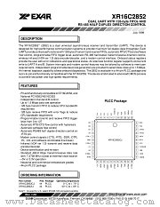 16C2852 datasheet pdf Exar