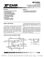 MP7529A datasheet pdf Exar