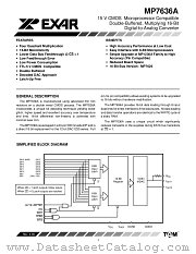 MP7636A datasheet pdf Exar