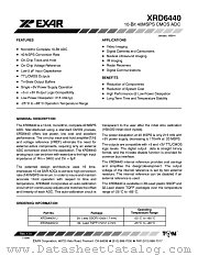 XRD6440 datasheet pdf Exar