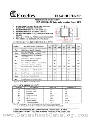 EIB1718-2P datasheet pdf Excelics Semiconductor
