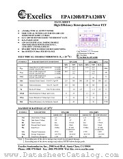 EPA120BV datasheet pdf Excelics Semiconductor