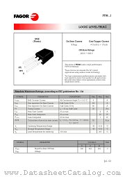 FT0808DI datasheet pdf Fagor