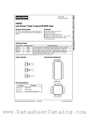 100301QIX datasheet pdf Fairchild Semiconductor