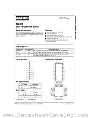 100322QCX datasheet pdf Fairchild Semiconductor