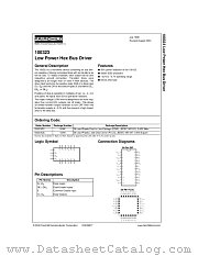 100323CW datasheet pdf Fairchild Semiconductor