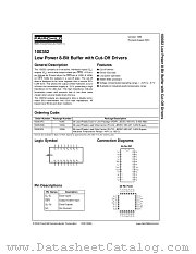 100352QCX datasheet pdf Fairchild Semiconductor