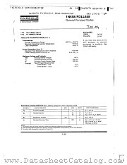1N964 datasheet pdf Fairchild Semiconductor
