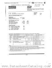 PN2221A datasheet pdf Fairchild Semiconductor