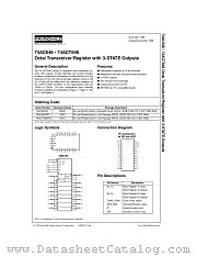 74AC646CW datasheet pdf Fairchild Semiconductor