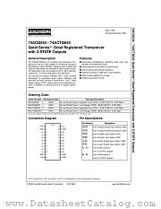 74ACQ544SC datasheet pdf Fairchild Semiconductor