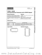 74F623SCX datasheet pdf Fairchild Semiconductor