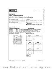 74FR2244SCX datasheet pdf Fairchild Semiconductor