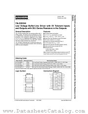 74LCX2244CW datasheet pdf Fairchild Semiconductor
