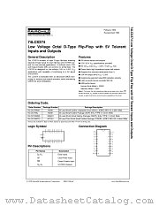 74LCX374CW datasheet pdf Fairchild Semiconductor