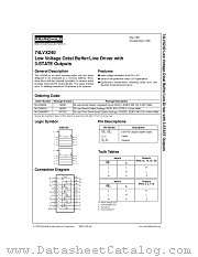 74LVX240MSCX datasheet pdf Fairchild Semiconductor