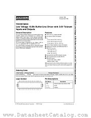 74VCX16244CW datasheet pdf Fairchild Semiconductor