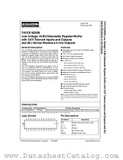 74VCX162838MTDX datasheet pdf Fairchild Semiconductor