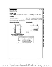 DM74LS247N datasheet pdf Fairchild Semiconductor