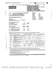 PN4274 datasheet pdf Fairchild Semiconductor