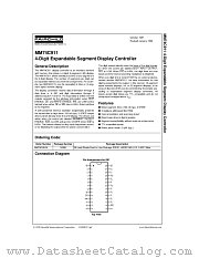 MM74C911N datasheet pdf Fairchild Semiconductor