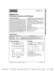 MM74HCT164CW datasheet pdf Fairchild Semiconductor