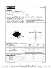 NDS8852H datasheet pdf Fairchild Semiconductor