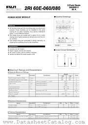 2RI60E-060_080 datasheet pdf Fuji Electric