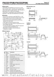 FA5331M datasheet pdf Fuji Electric