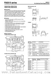 FA5515P datasheet pdf Fuji Electric