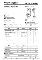 YG811S09R datasheet pdf Fuji Electric