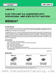 MB88347-PF datasheet pdf Fujitsu Microelectronics