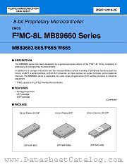 MB89P965P-SH datasheet pdf Fujitsu Microelectronics