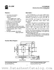 GLT6200L08SL-55FG datasheet pdf G-LINK Technology