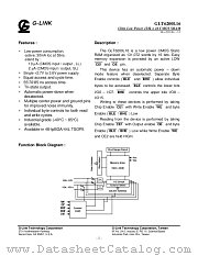 GLT6200L16LI-70FG datasheet pdf G-LINK Technology