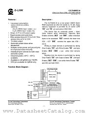 GLT6400L16LL-70TC datasheet pdf G-LINK Technology
