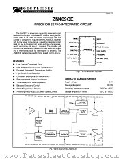 ZN409CE datasheet pdf GEC Plessey Semiconductors