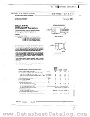 2N5493 datasheet pdf General Electric Solid State