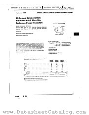 2N6283 datasheet pdf General Electric Solid State