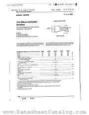 2N6397 datasheet pdf General Electric Solid State