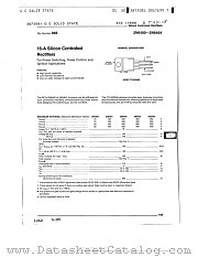 2N6400 datasheet pdf General Electric Solid State