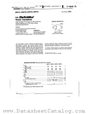 2N6753 datasheet pdf General Electric Solid State