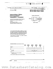 BD797 datasheet pdf General Electric Solid State