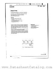 CA3039 datasheet pdf General Electric Solid State